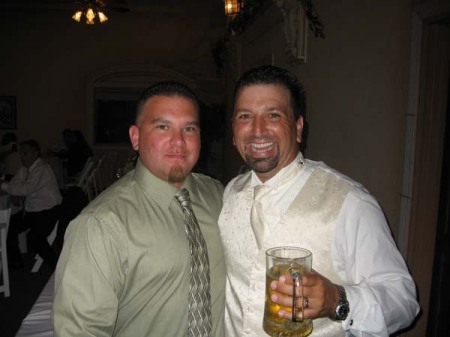 My buddie Steve at his wedding.