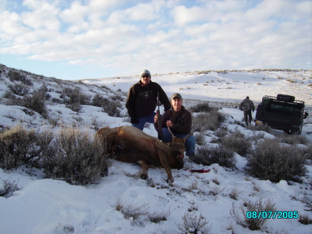 Wyoming elk hunt