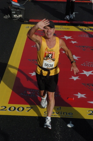 Las Vegas Marathon 2007 Finish Line