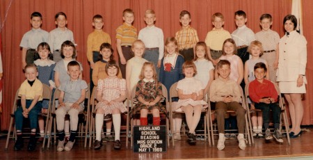 highland school grade 2 1968-1969