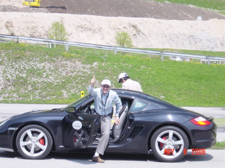 Porsche Driving in the Alps
