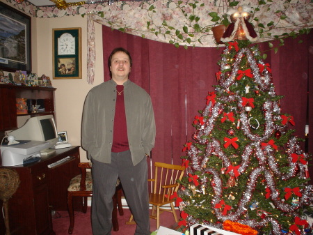 Darrin at Christmas.