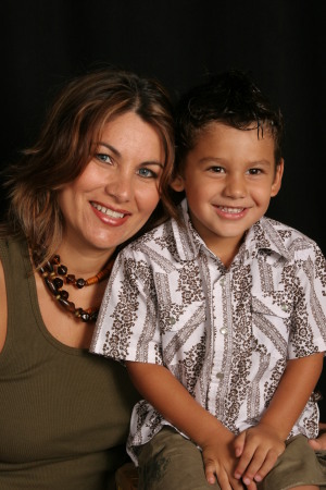 My son Ethan and I