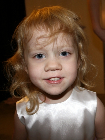 Lilith, our 4 year old granddaughter.