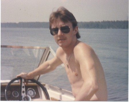 Out on my boat in SC around 86