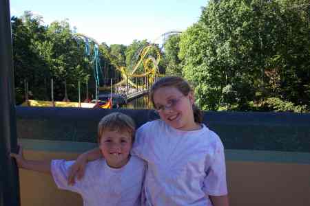My children at Busch Gardens