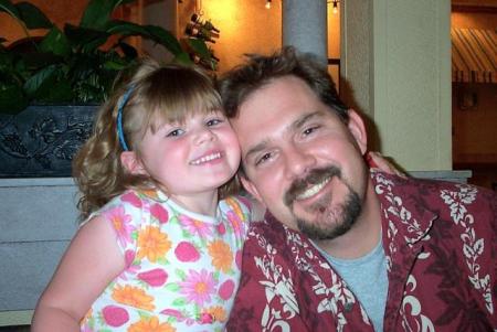 Pamela and Daddy 2006
