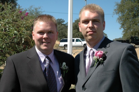 My two sons Nick and Josh.