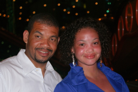 Hubby Nigel and Daughter Charvelle