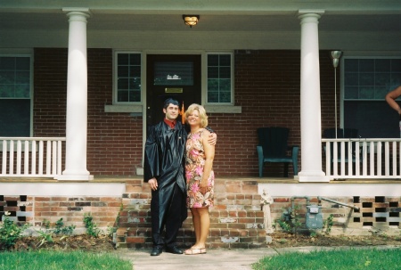 May 2007 at my son's house after his college graduation