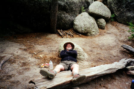 relaxing in Philmont