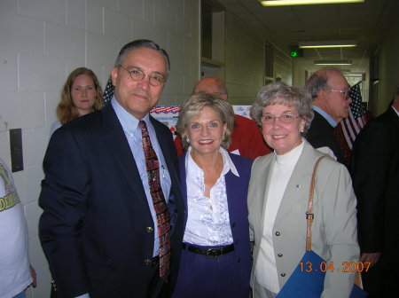 Marshall with N.C. Lt. Gov. Beverly Perdue