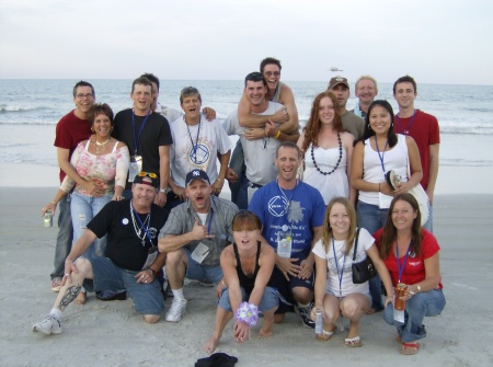 me & freinds at daytona beach