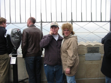 Top of the Empire State Bldg with Steven A.