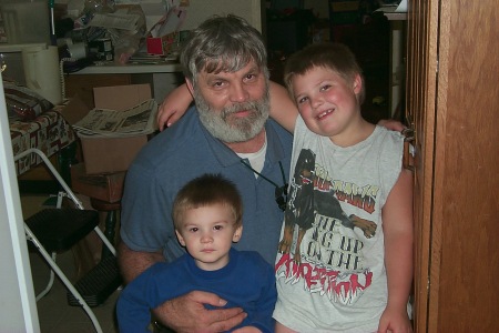 Brein & Eric with Dad