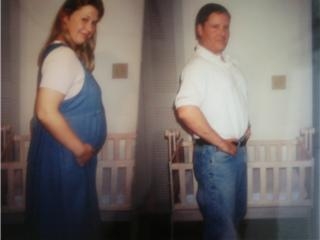 Charlene and I - the 1st pregnancy