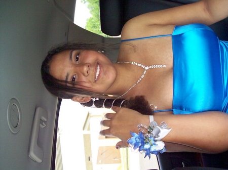 Laurin going to 8th grade Ball