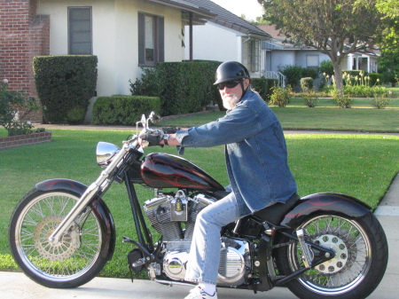 Rick's bike he had it built