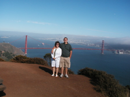 Cain and I at Golden Gate Bridge 07