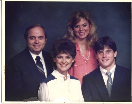 Jimmie & Sharron's Family during highschool