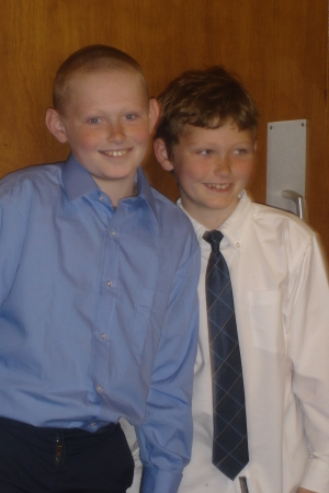 Tanner and Corbin...aren't they such studs!!!!