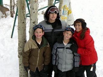 My Great Kids-Andrew 17, Kaylen 13, Adam & Matthew 10- Utah 2007