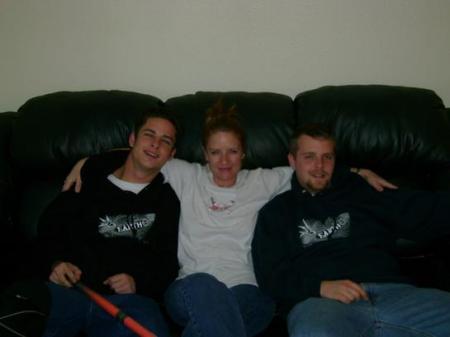 Colt, Theresa & Chase, Dec. 2006 (after my heart attack)