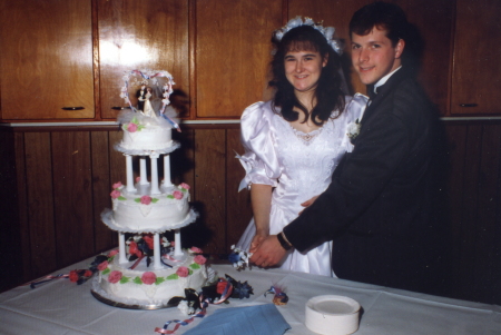 Scary wedding picture - 15 years ago