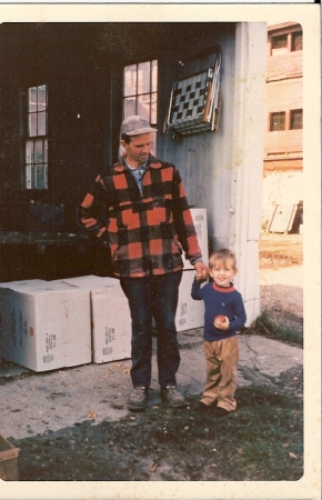 1972 with My Grandfather Richard Walker, Selectman