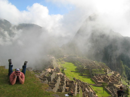 Me chillin' at Machu Picchu