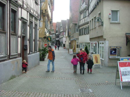 The whole gang in Herrenberg, Germany (couple towns over)