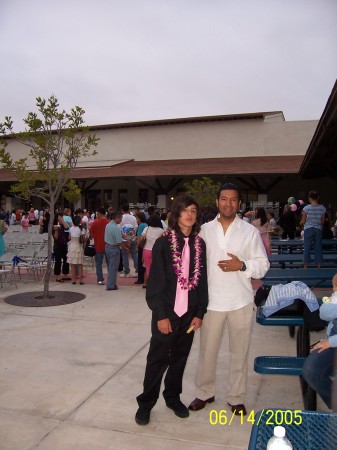 Matthew and his Dad (Raul)