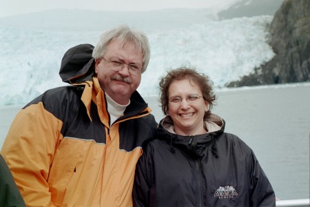 Nancy and I in Alaska for our 25th wedding anniversary