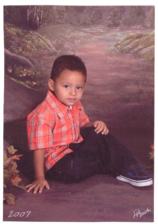 my first grandson. Andre Vasquez