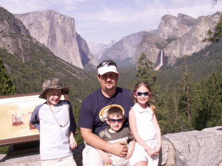 MY FAMILY AT YOSEMITE NP