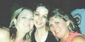 My stepdaughter, Alicia (25), her best friend Tara, and me!