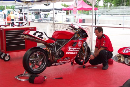 AMA Ducati Superbike Technician