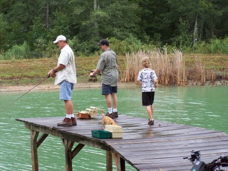 Fishing in Centerville, TX