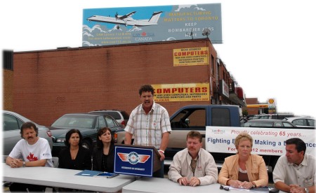 CAW Local 112 Press Conference - Aug 07