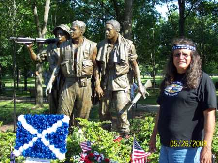 At the Viet-Nam Memorial in DC 5/2008