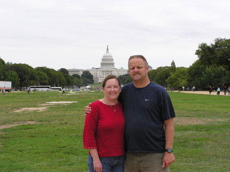 Susan and I in DC