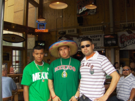 Whatchin the world cup at Hooters