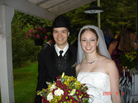 Our wedding day - Sept. 9, 2005