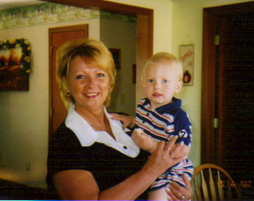 Me and Dakota, my grandson