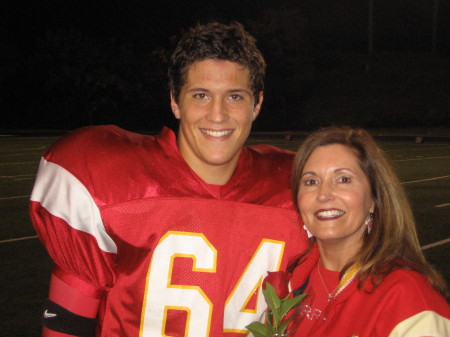 Steven's Sr Yr in Football, WHS, Woodbridge High, 11/06