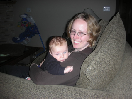 My Wife, Jaime and son Wyatt