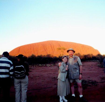 Martin & Lisa at Ularu