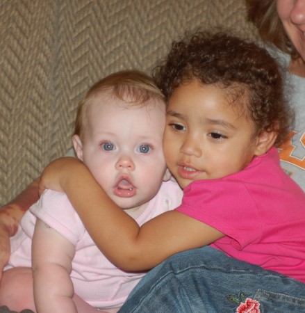 My two grand daughters
