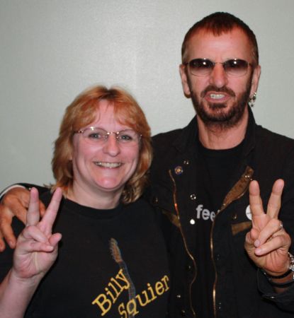 Me and Ringo Starr