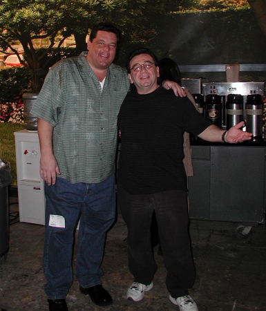 Steve Schirripa from the Sopranos & a kid from the old neighborhood !!